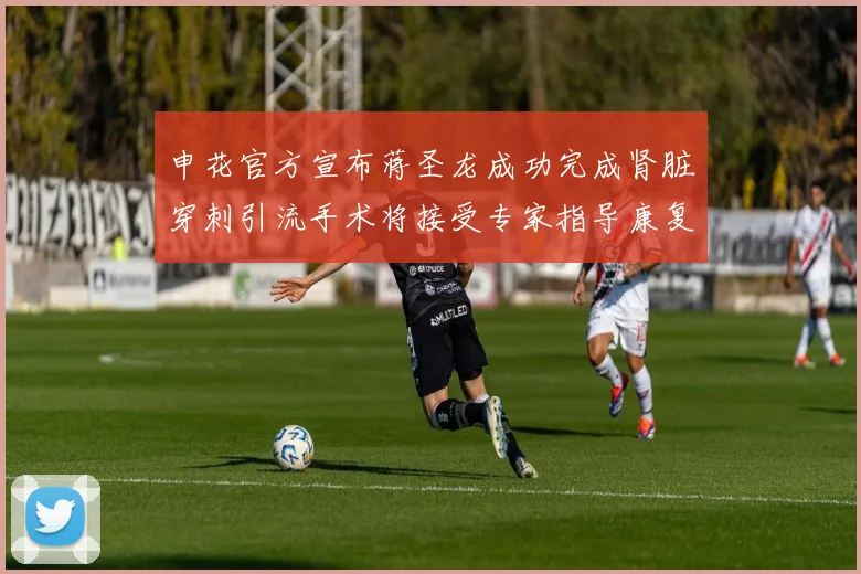 申花官方宣布蒋圣龙成功完成肾脏穿刺引流手术将接受专家指导康复治疗
